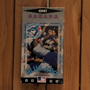 1992 oh Canada Toronto Blue Jays VHS